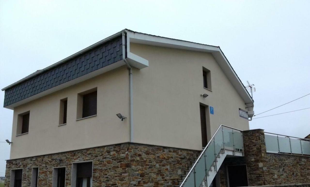 Hotel Pension Las Catedrales Ribadeo Exterior foto